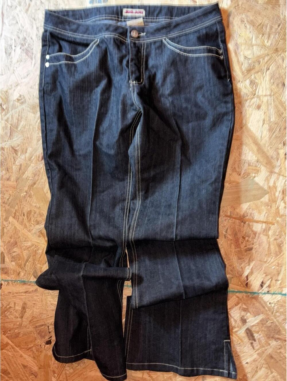 No Boundaries Dark Wash Stretch Jeans Juniors Size 11/12